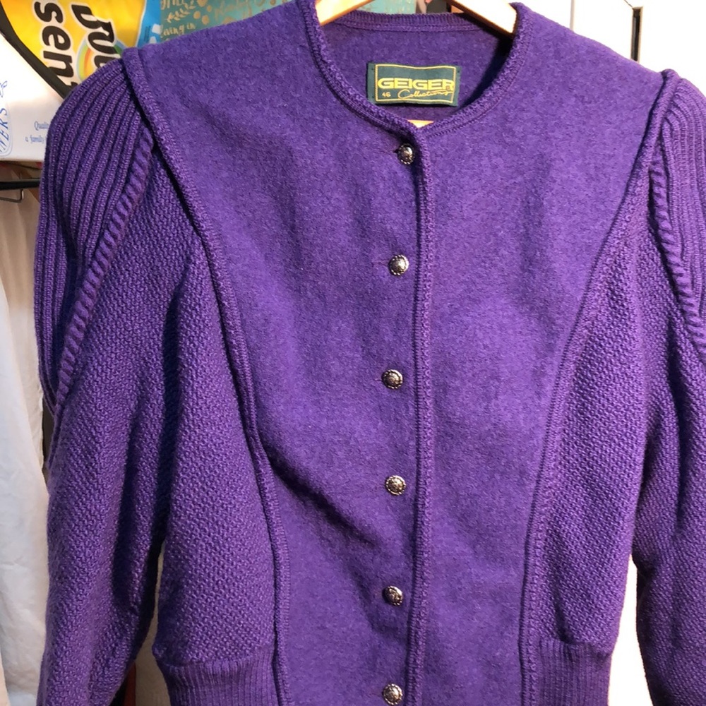 COPY - Vintage GEIGER COLLECTIONS 46. Wool. Sweater
